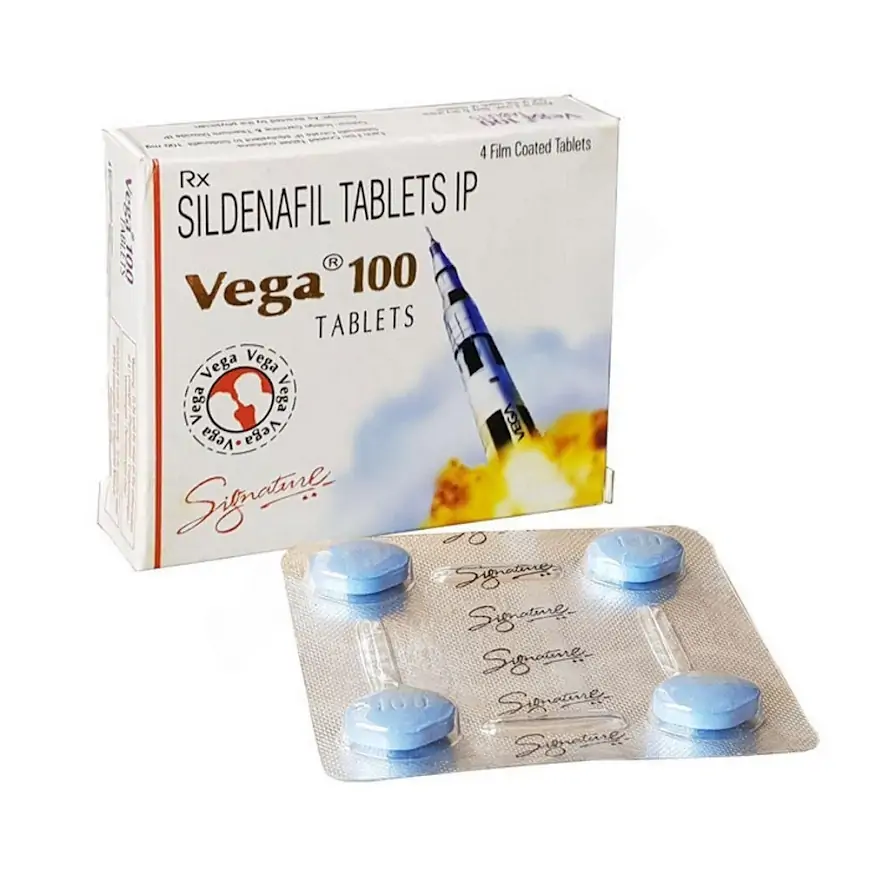 Vega 100 mg tablet